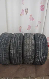 چهار عدد لاستیک کویر تایر سایز ۱۴/۶۰/۱۸۵