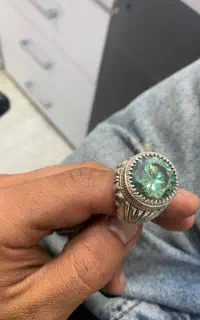 انگشتر نقره دستساز