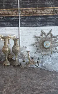 لوستری برنجی دکوری برنجی