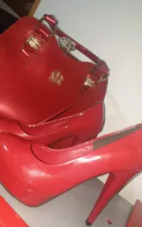 لباس مجلسی با کیف و کفش ست