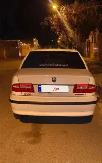 سمند EF7 مدل ۹۱ بدون رنگ شاسی پلمپ