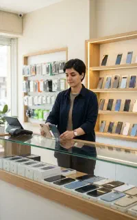 استخدام فروشنده موبایل مکث
