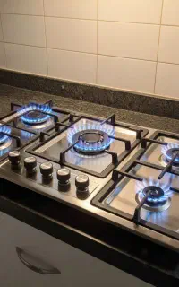 اجاق گاز ۵ شعله طرح بوش