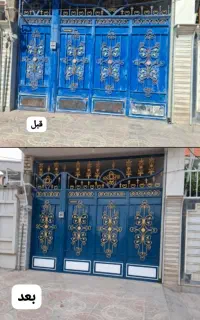 رنگ آمیزی و نقاشی حرفه ای  ساختمان به سبک نوین