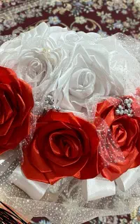 دسته گل عروس ربانی