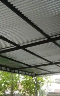سایبان پارکینگ.شاخ گوزنی.اکاردونی