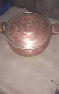 ظروف مسی چکشی