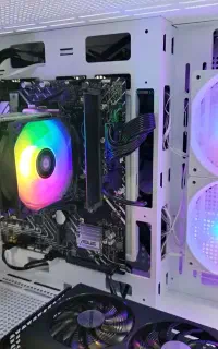 کیس گیمینگ نو نسل۱۳ rtx3050 ddr5+ h610ma wifi asus