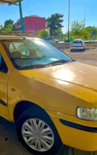 تاکسی سمند گردشی ۸۵ دوگانه سوز به همراه کارت سوخت