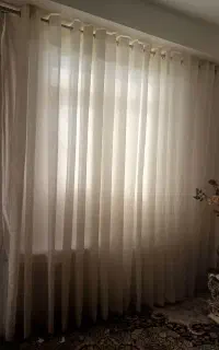 پرده پذیرایی دوخت پانچ  آبشناسان