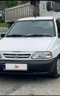 پراید مدل 95 بدون رنگ گیلگیر جلو استوک تعویض