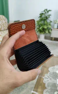 جاکارتی چرم طبیعی گاوی دستدوز