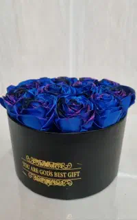 دسته گل روبانی