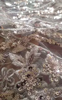 پارچه سنگدوزی شده لوکس