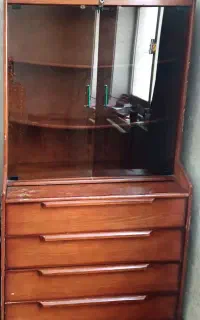 کمد بالا کتابخانه ۳طبقه و ۴کشو