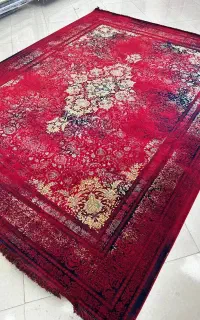 فرش ماشینی مدرن در رنگبندی خاص و گواهی اصالت