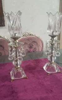 دو عدد چراغ لاله سالم و در حد نو