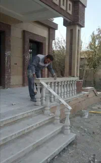 نصب نرده سنگی