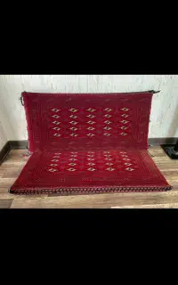 یک جفت پشتی دست باف (  ترکمنی) اصل ‌زیبا و سالم