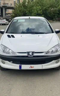 ۲۰۶ sd مدل ۱۳۹۹ بیرنگ ۷۲ هزار کارکرد