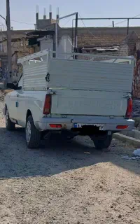 پیکان وانت کرایه حمل نقل مجهز به پتو و چادر.