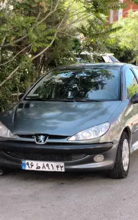 پژو 206 مدل 86 سرحال