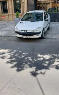 پژو ۲۰۶ SD  v8مدل ۹۳ بی رنگ