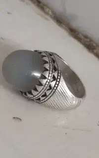 انگشتر عقیق سوسنی