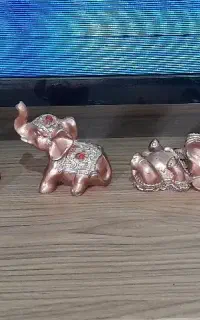 مجسمه ی فیل خوش شانس ۶عددی خارجی