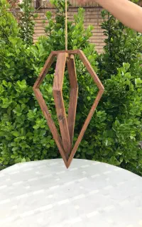 لوستر چوبی دستساز کد ۸۰۶