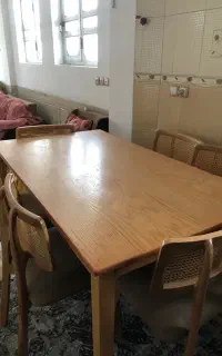 میز وصندلی  ۶ نفره