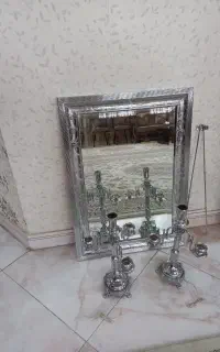 آینه و شمعدان