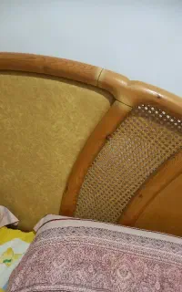 تخت چوبی تک نفره دوعددباتشک