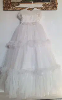 لباس طرح عروس بچه گانه