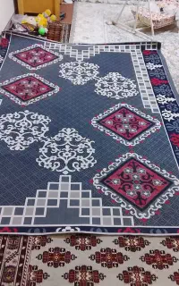 گلیم فرش ماشینی