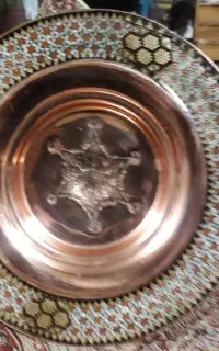 شیرینی خوری نفیس ترکیب مس وخاتم