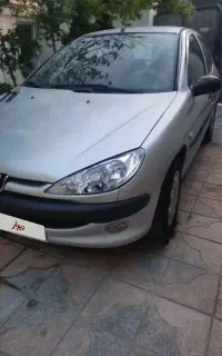 پژو 206مدل 84شاسی پلم