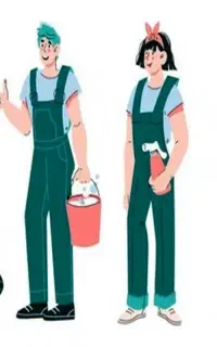 نظافت منزل و نگهداری کودک