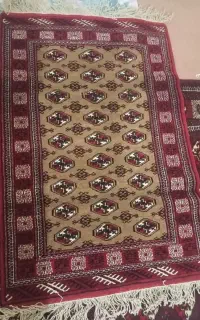 قالیچه ترکمنی دست باف