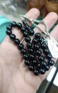 تسبیح شوه تراش گرد سایز8کد327
