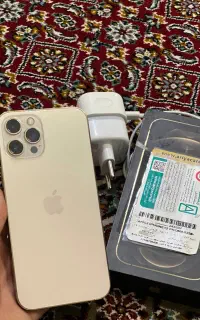 ایفون 12پرومکس پک. اصلی گرانتی دار باتری ۱۰۰