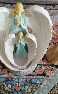 مجسمه فرشته و رقص ترکی معاوضه