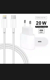 شارژر و کابل 20w اورجینال آیفون 12 promax و 13