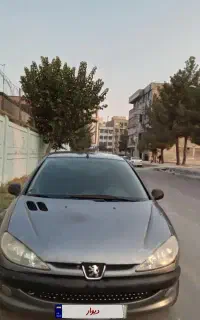 پژو206تیپ3 فرانسه شاسی ها پلمپ