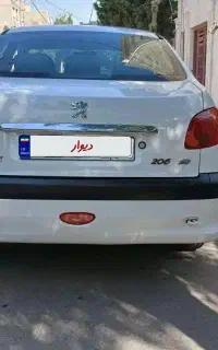 پژو 206 SD صندوقدار V8