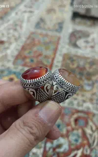 انگشتر عقیق+شرف شمس
