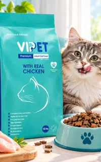 غذا خشک گربه بالغ وی پت 10 کیلویی vipet
