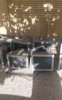 مانیتور crt 17 inch flat