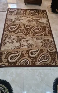 فرش گل برجسته ۴ متری