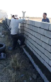 تخریب ساختمان آجر کاری بنایی بلوک چینی سیمان کاری